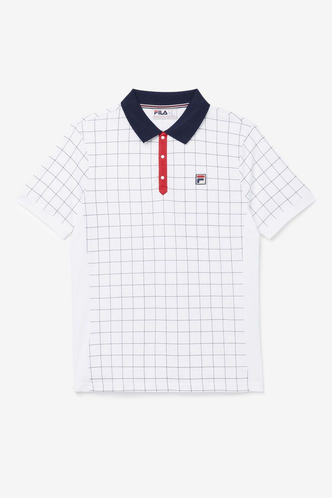 Fila Polo Mens White - Nile - Philippines 9120756-YD